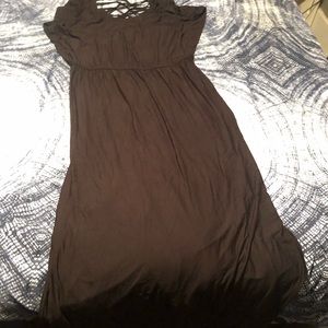Black maxi dresss